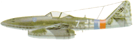 Me.262A-1 из 9 эскадрильи 7.JG