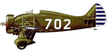 Ba.27 с опознавательными знаками китайских ВВС