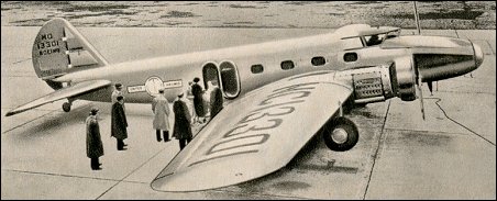 Boeing 247 в варианте пассажирского самолета