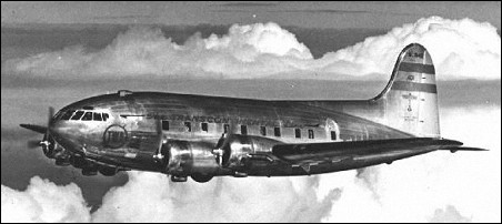 Boeing 307, принадлежавший авиакомпании TWA