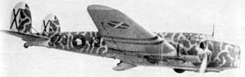 BR.20 с опознавательными знаками франкистских ВВС