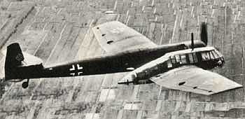 Blohm-und-Voss BV.141B в полете