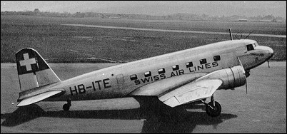 Douglas DC-2 швейцарской авиакомпании «Swiss Air Lines»