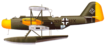 Heinkel He.59D-1 в окраске Люфтваффе