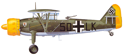 Hs.126B-1 из 2(H.) / Aufklarungsgruppe (Восточный фронт, 1941...42)