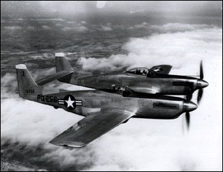 P-82B «Twin Mustang» в воздухе