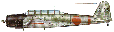 B5N2 из состава авиагруппы авианосца «Akagi»