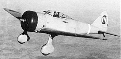Ki.27 в полете