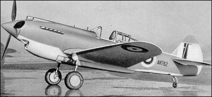 P-40K «Warhawk» («Kittyhawk» Mk.III) с опознавательными знаками британских ВВС