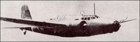 Mitsubishi Ki.21 в полете